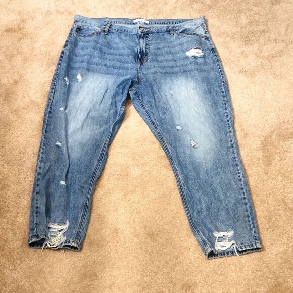 KanCan Light Wash Distressed Skinny Jeans Size 20 - Picture 1 of 11